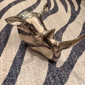Drexel Heritage Rhino Head Wall Mounted NWOT